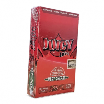 JUICY JAY'S ROLLING PAPERS 1 1/4 VERY CHERRY