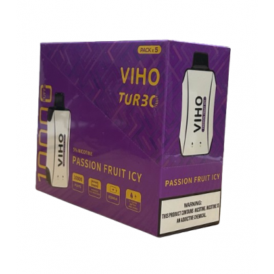 VIHO TURBO 10000 PUFFS PASSION FRUIT ICY