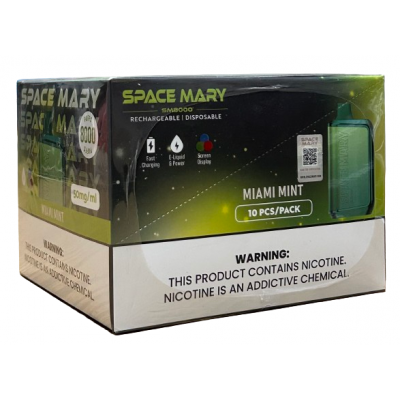 SPACE MARY 8000 PUFFS MIAMI MINT