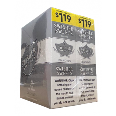 SWISHER SWEETS CIGARS 2 FOR $1.19 DIAMONDS