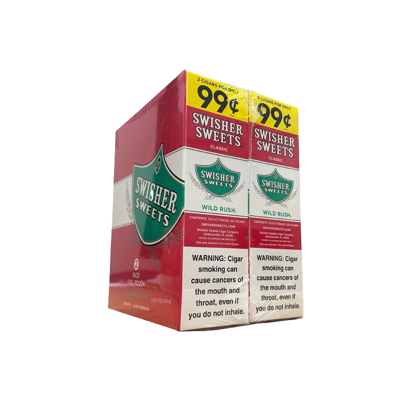 SWISHER SWEETS CIGARS 2 FOR 99C WILD RUSH Wholesale Suppliers ...