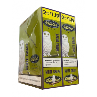 WHITE OWL CIGARS 2 FOR $1.19 WHITE GRAPE