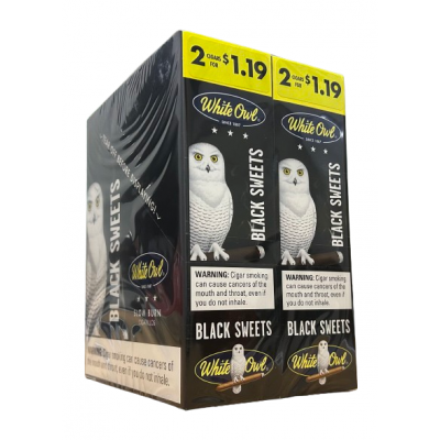 WHITE OWL CIGARS 2 FOR $1.19 BLACK SWEETS