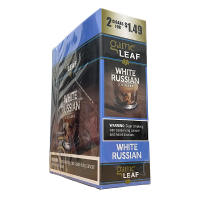 GAME LEAF 2 FOR $1.49 WHITE RUSSIAN