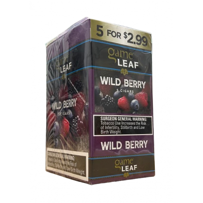GAME LEAF 5 FOR $2.99 WILD BERRY