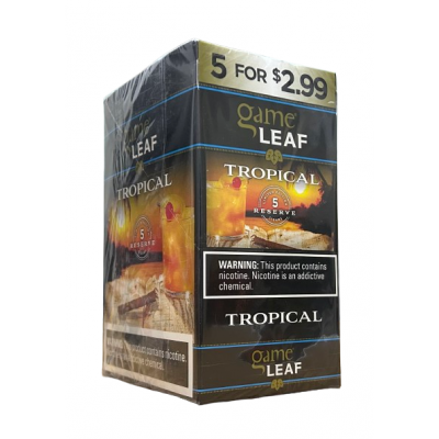 GAME LEAF 5 FOR $2.99 TROPICAL