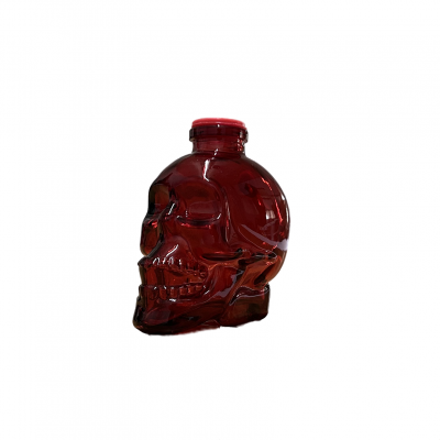WATER PIPE SKULL RED