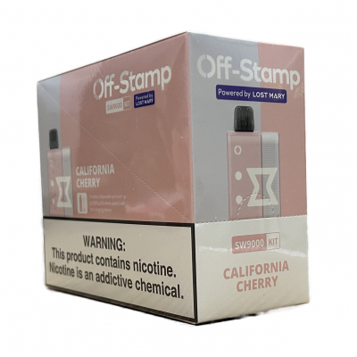 OFF-STAMP SW9000 PUFFS KIT - CALIFORNIA CHERRY