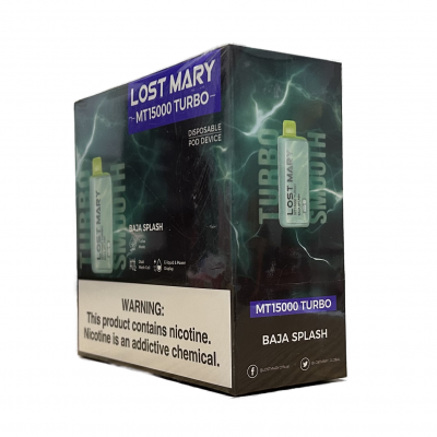 LOST MARY DISPOSABLE POD DEVICE MT15000 TURBO - BAJA SPLASH