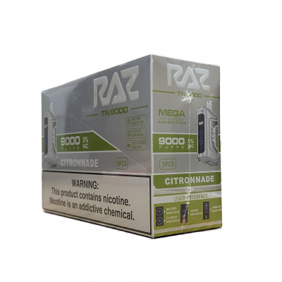 RAZ TN 9000 PUFFS CITRONNADE