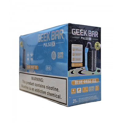 GEEK BAR PULSE X 25000 PUFFS BLUE RAZZ ICE