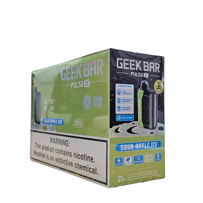 GEEK BAR PULSE X 25000 PUFFS SOUR APPLE ICE