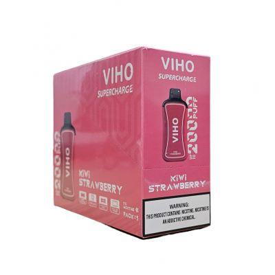 VIHO SUPERCHARGE 20000 PUFFS KIWI STRAWBERRY