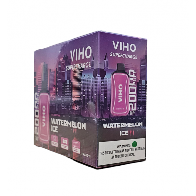 VIHO SUPERCHARGE 20000 PUFFS WATERMELON ICE